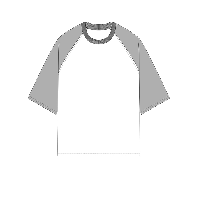 Aiqi individuell genähtes modisches T-Shirt