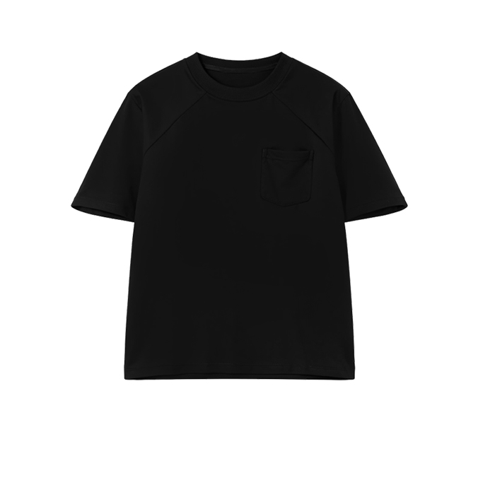 Aiqi individueller T-Shirt-Logo-Stickerei, Serigrafie usw.