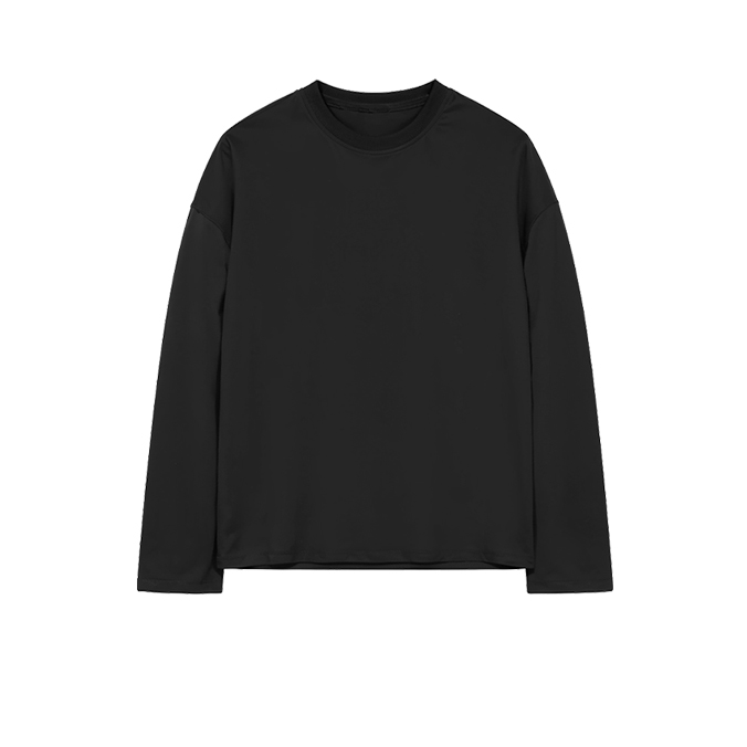Aiqi-Fabrik Großhandel mit individuell bedrucktem Logo Long T-Shirt