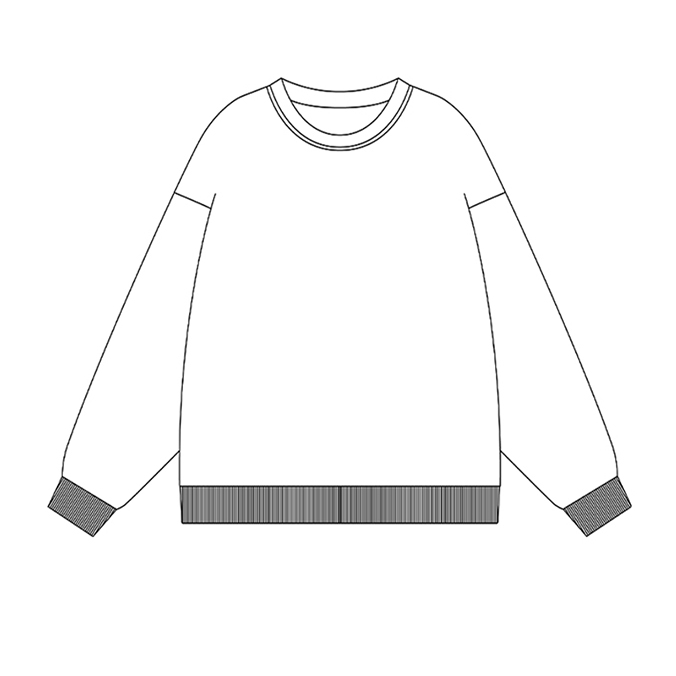 Rundhals-Sweatshirt1