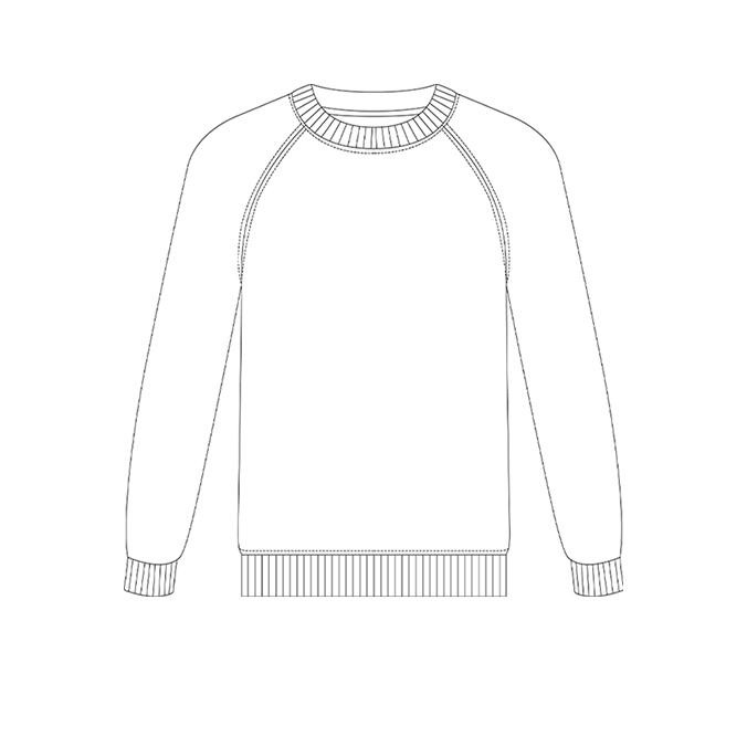 Rundhals-Sweatshirt5
